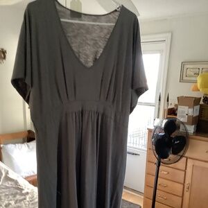Garnet Hill brown dress, size XL, NWOT